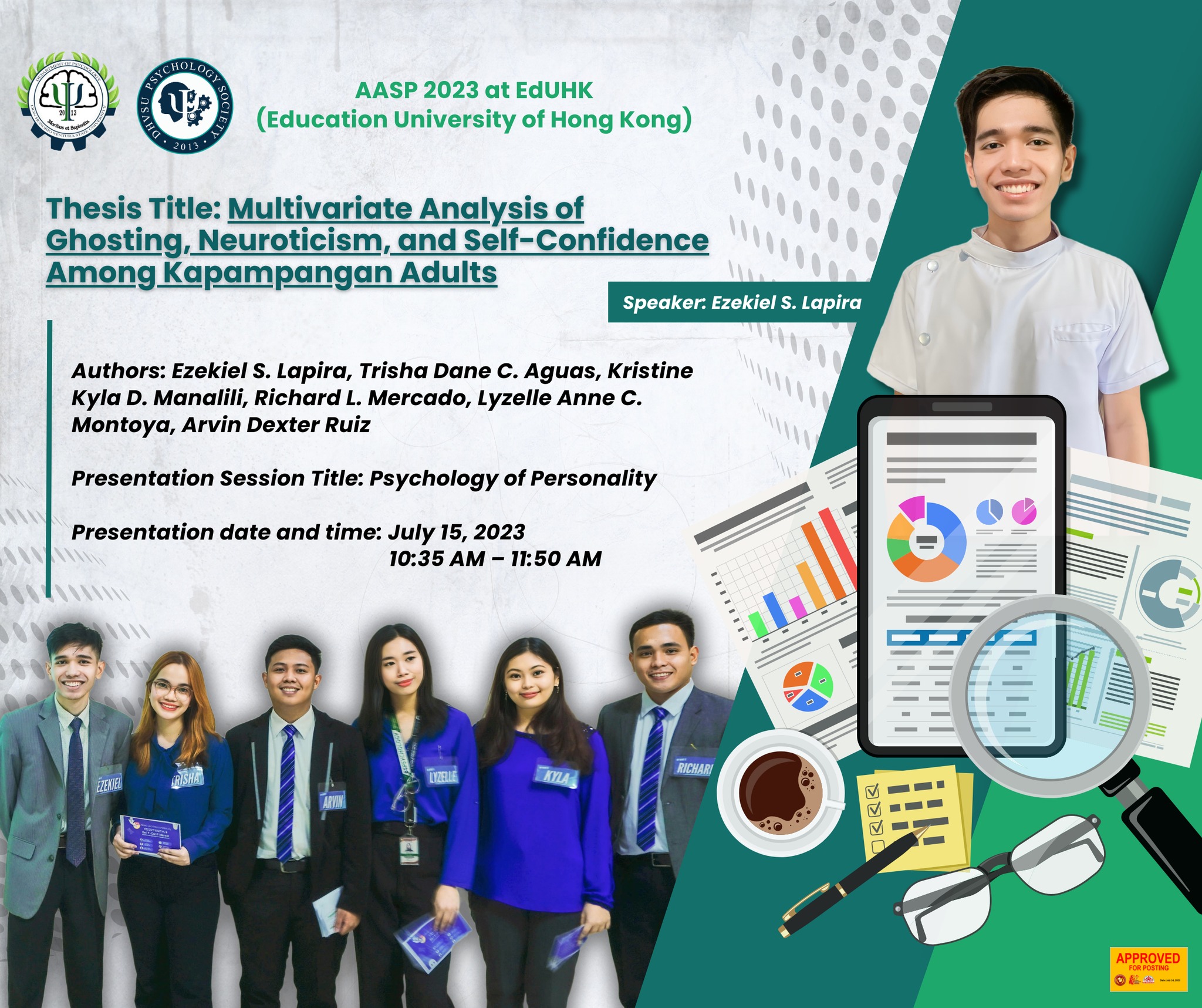 CSSP studes present research at Asian Conference 3 Samantha F. Batalla