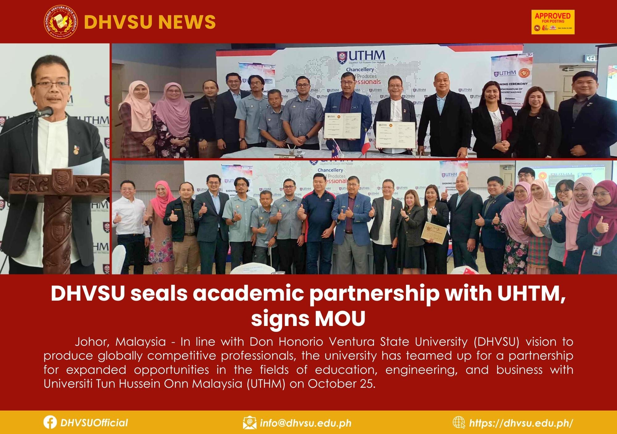 10252023 DHVSU seals academic partnership with UHTM signs MOU 1