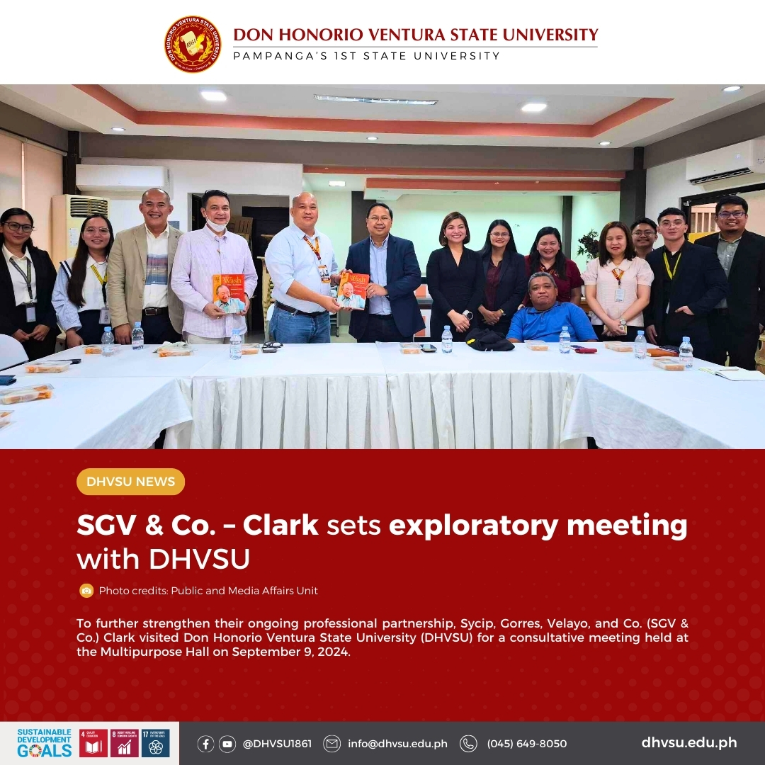 09122024 SGV Co. Clark sets exploratory meeting with DHVSU WEBSITE Information DHVSU