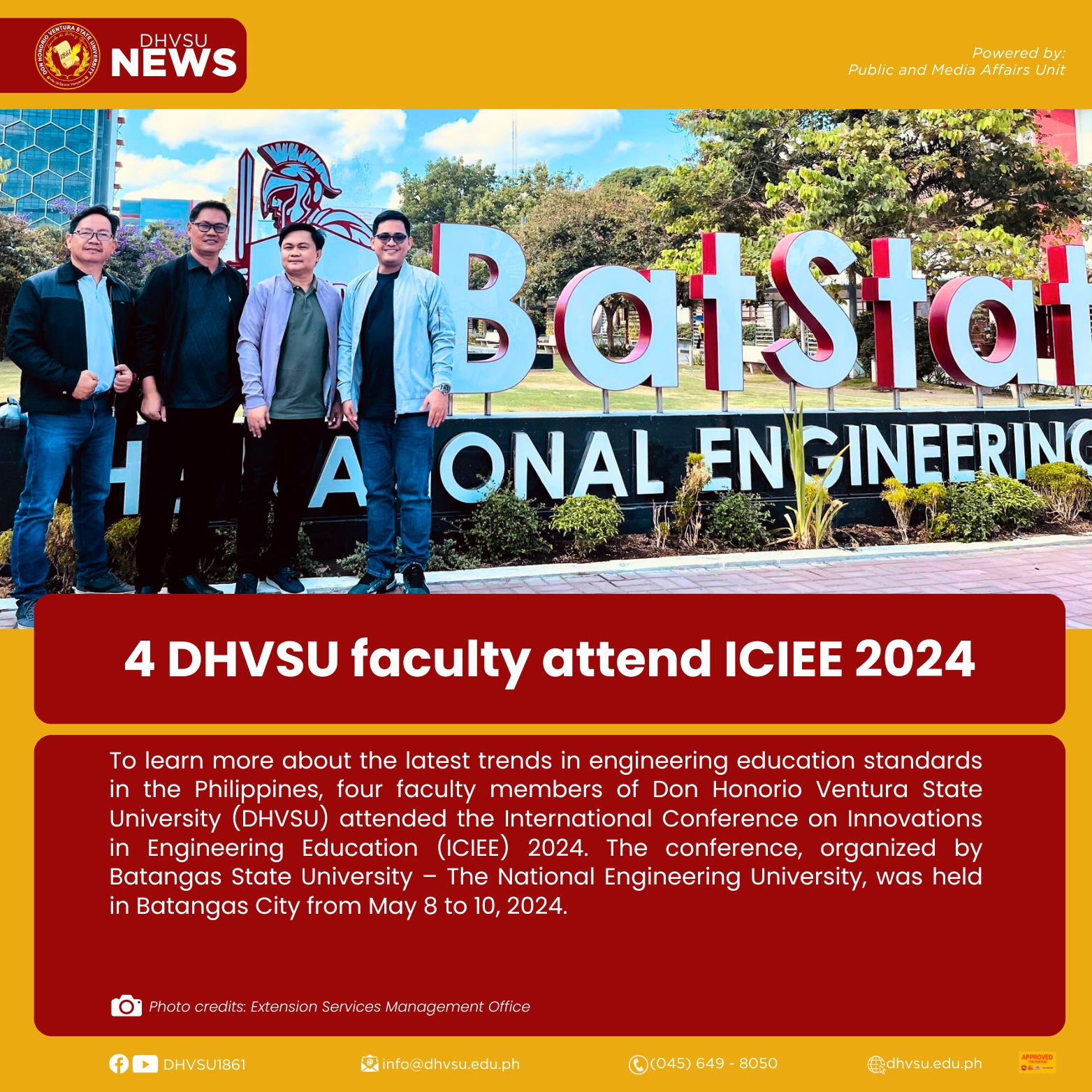 05202024 4 DHVSU faculty attend ICIEE 20243 Information DHVSU