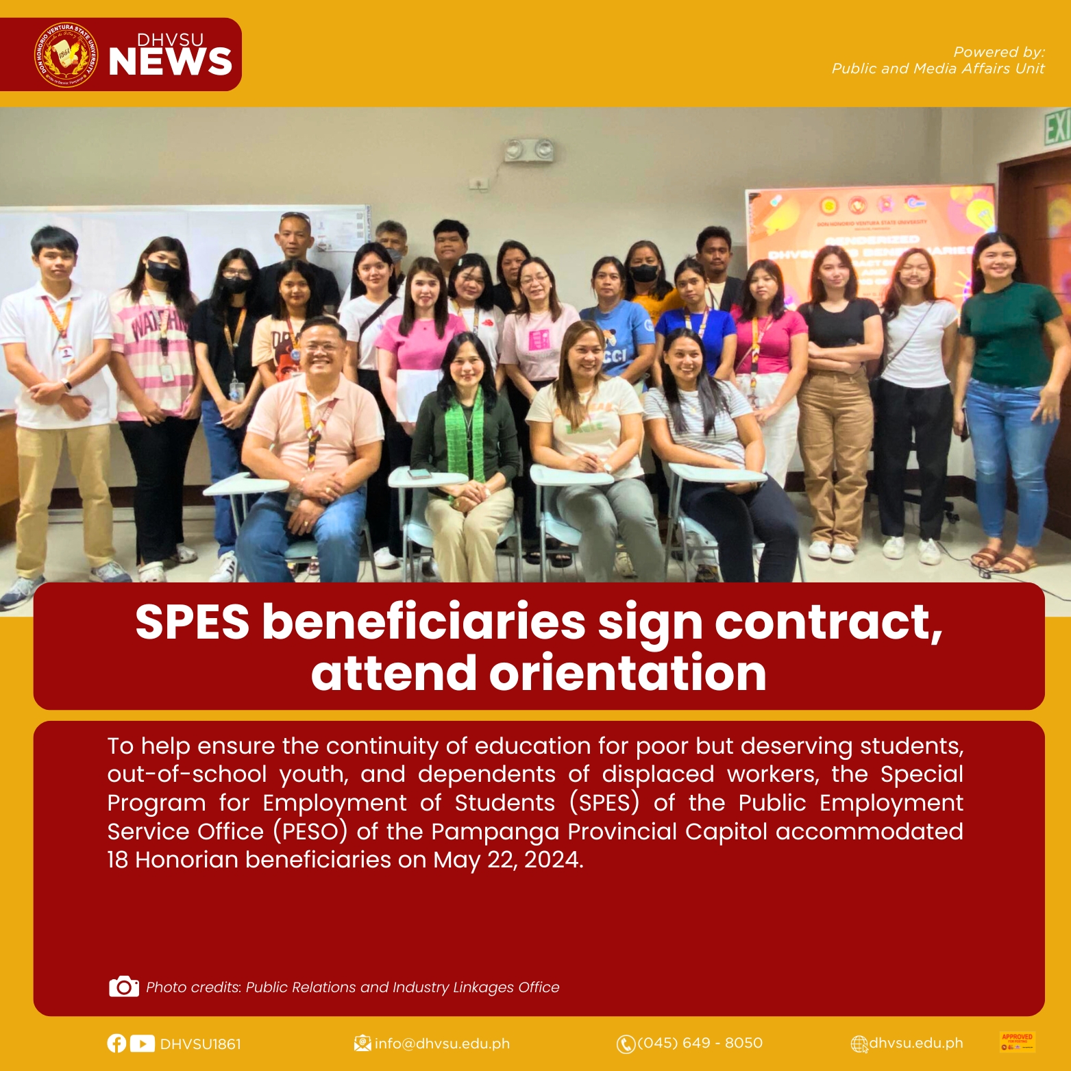 05222024 SPES beneficiaries sign contract attend orientation 1